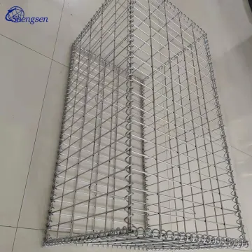 Custom Low Carbon Steel Welded Gabion Cages - Galvanized Zinc Coated