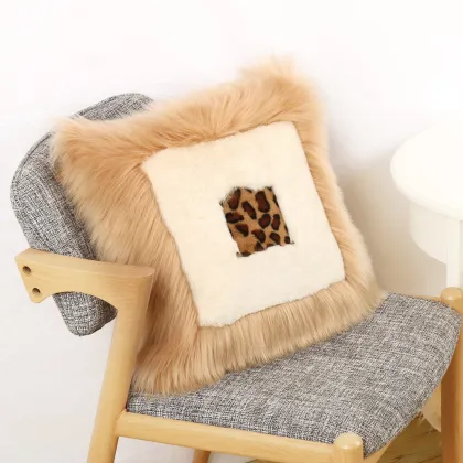 Leopard Pillow Cover Decorative Throw Pillow Leopard Print Pillow cases Square Cushion Covers For  Home Sofa couch