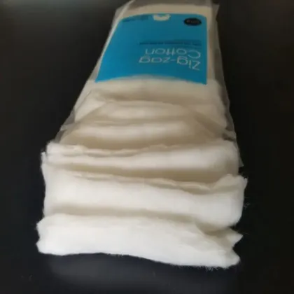 100% cotton zig zag pleated fabric zig-zag