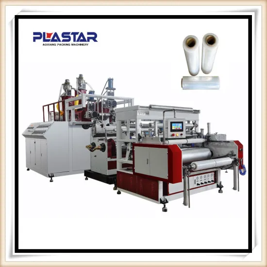 Three Layer Co-Extrusion Stretch Film Machine