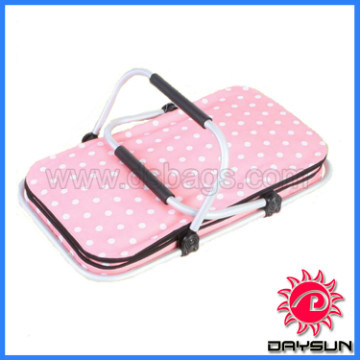 Folding Tote Insulated Waterproof Shopping Basket