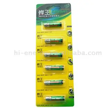 R03P AAA SUM-4 6 x 1B Batteries Dry battery