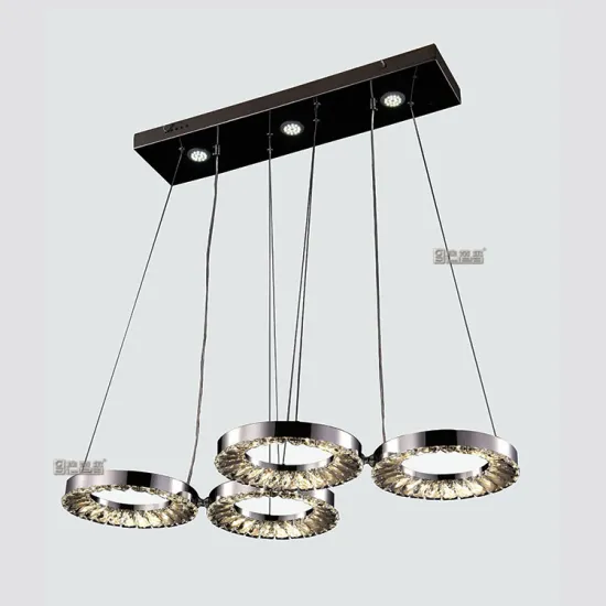 stainless steel crystal lamp decorative hanging chandeliers