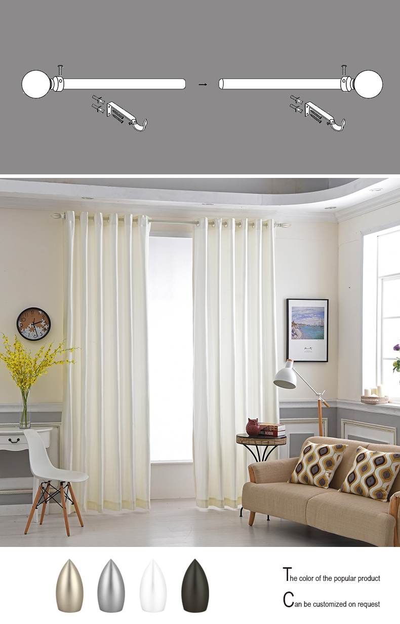 The world's best-selling mirror Curtain Rods