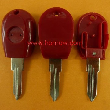 Al transponder key blank with Red Color suit for TPX chip