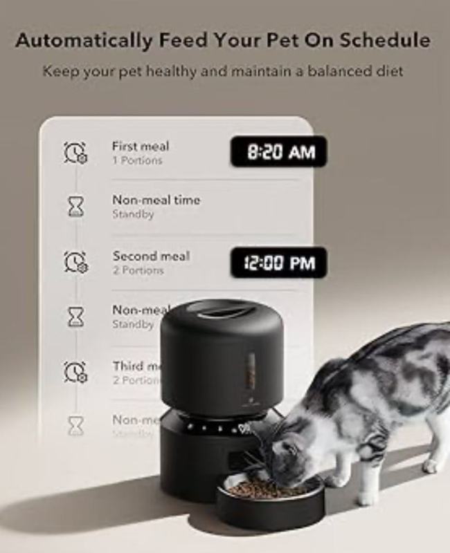 Smart Pet Feeder with Timer and App Control