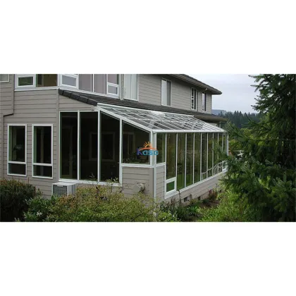 Flower Living Sliding Tent Terrarium Glass Prefab House