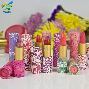 Manufacturer high quality cute lip balm paper tube container, eco friendly paper tube for lip balm