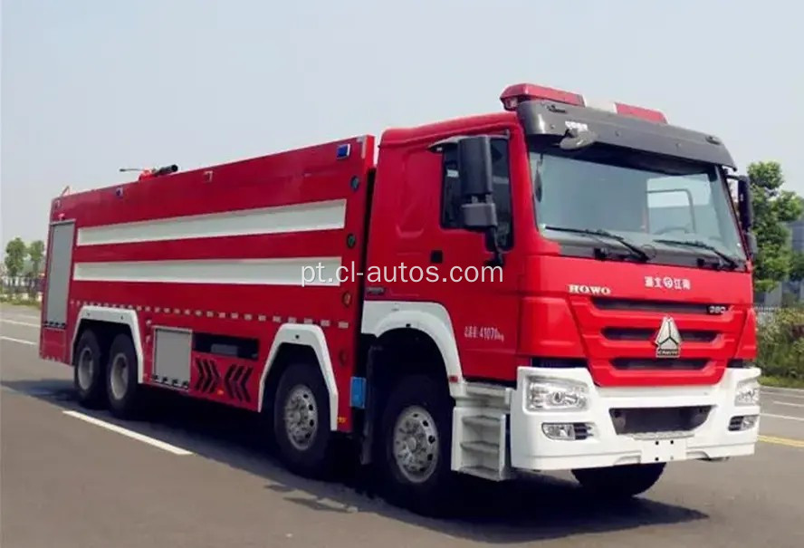 SINOTRUCK HOWO 8X4 FOAM FIRE