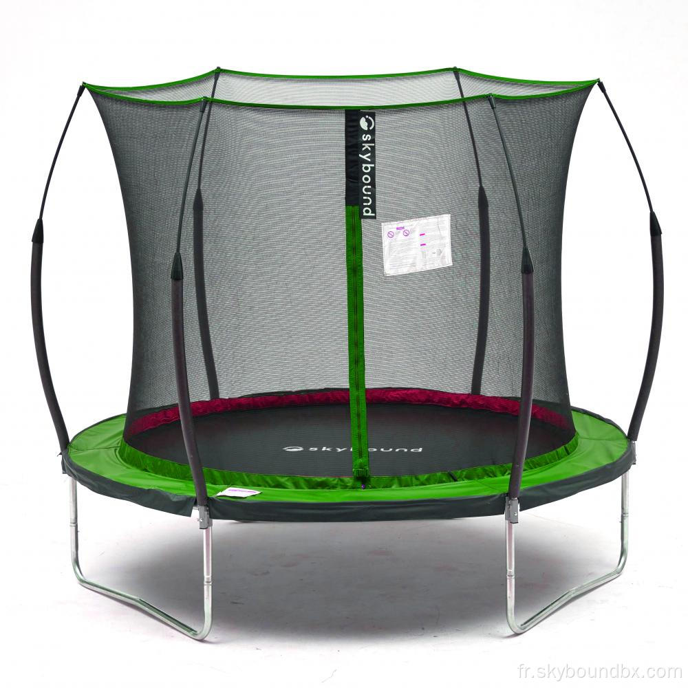 Trampoline récréative de 8 pieds Double vert