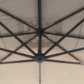 Μεγάλη ομπρέλα ηλίου 4 μέτρων με σκιά και πλαϊνά
