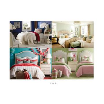 Antike Luxus-PU-Zimmermöbel Kingsize-Bett