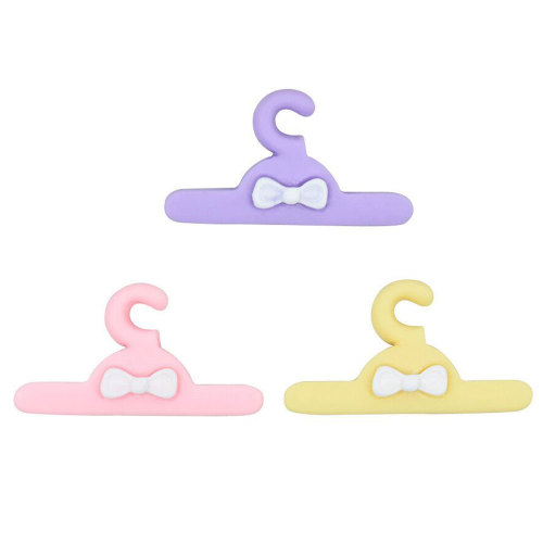 Colorful Resin Hangers Bowknot Cabochon Wholesale Flat Back DIY Decoration Ornament Craft Kids Dollhouse Play Toys