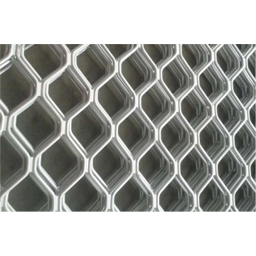 White aluminium security net