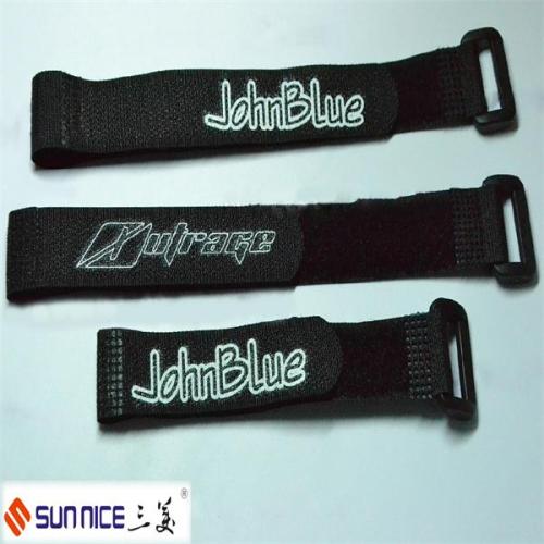 SGS Approved Nylon Hook and Loop Battery Strap