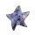 Sodalite 30mm Smiling Starfish Pendant & Ornament for Home Decoration Handmade Craved Stone Solar