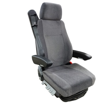 High Quality Sport Air Suspension Leather Seat with 3-Point Safety Belt - Grammer Brand MSG90.3 Compatible