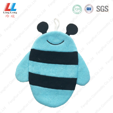 Blue style animal bath gloves