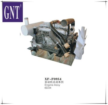 excavator engine assy for 6D34