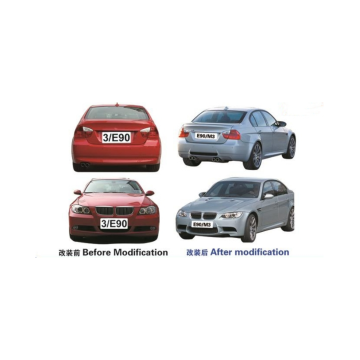 Per la BMW E90 M3 Kit per il corpo 05-08 (paraurti anteriore +lampada a nebbia +gonna laterale +paraurti posteriore)