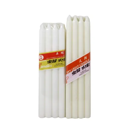 18cm cheap candles white candles to Haiti