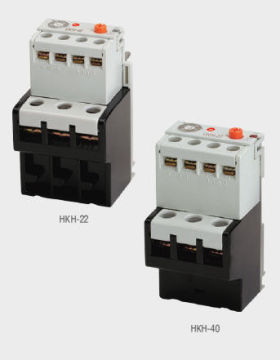 Dc 12 Volt Solid State Relay , Hkh Miniature Thermal Overload Relay Iec / Vde Stardand