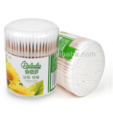 200pcs cotton ear bud from cotton swabs factory