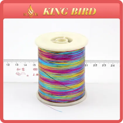china iridescent metallic knitting yarn m type
