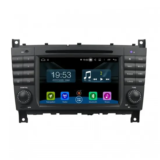 car entertainment for C-Class W203 2004-2007