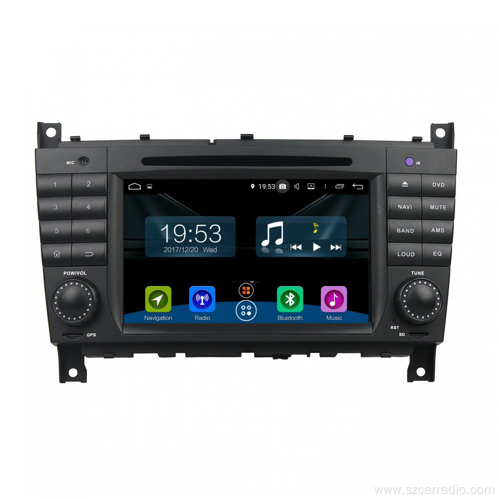 car entertainment for C-Class W203 2004-2007