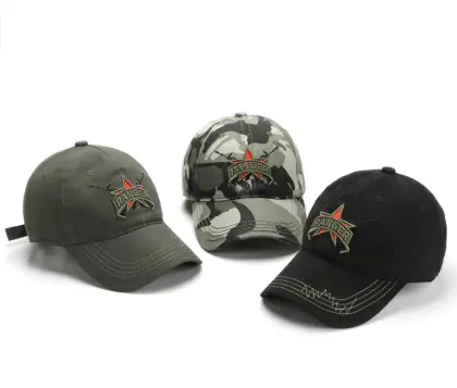 Men's women's tactical baseball caps custom camouflage caps