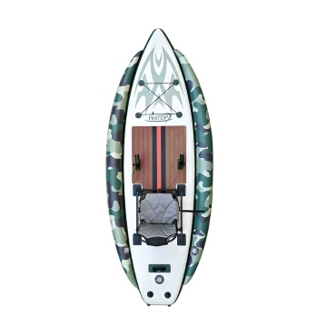 High Quality Drop Stitch Inflatable Pedal Fishing Kayak with Seat