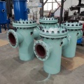 Flange Connected Basket Filter Pipeline Coarse Filter