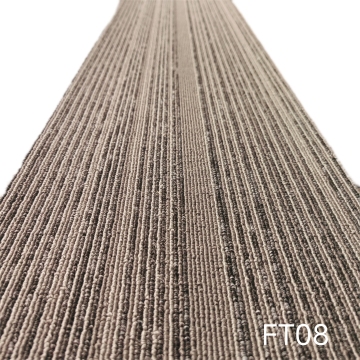 Modern Office Carpet Tiles: High-Quality Black Floor Rugs for Commercial Interiors