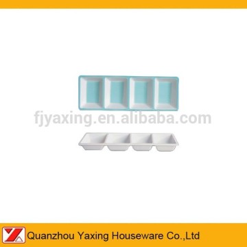 YAXING melamine 17" 4-section tray
