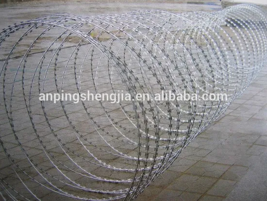 AP hot dipped galvanized barbed wire/razor barbed wire