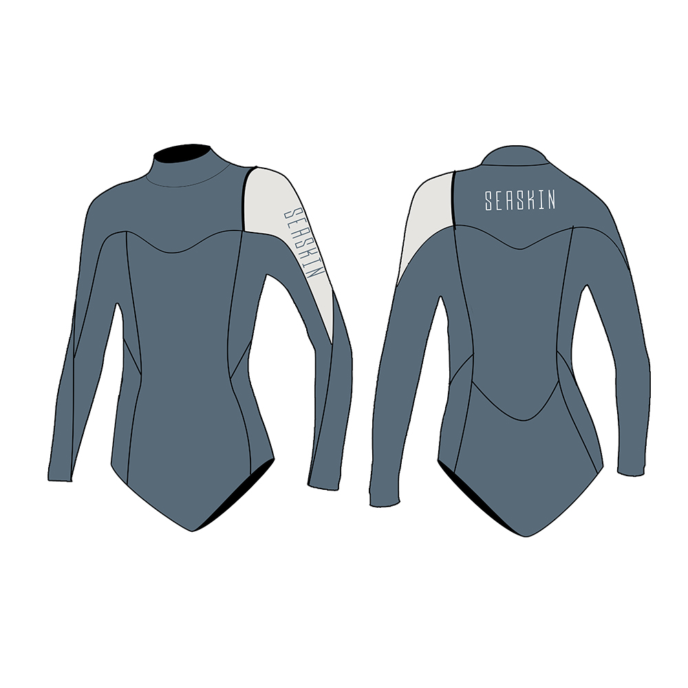 Zeegeten dames bikini veer wetsuit voor windsurfen