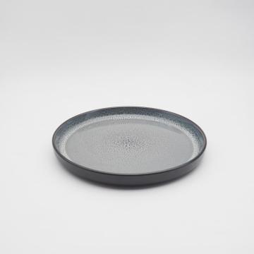 Черный стиль реагирующий застекленный набор посуды