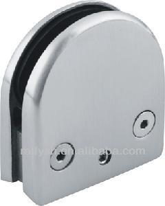 Brass Glass clip/clamp shower door partition hinge