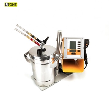 Electrostatic Metal Powder Coating Manual Spray Gun Under-hanging Experimental Powder Bucket