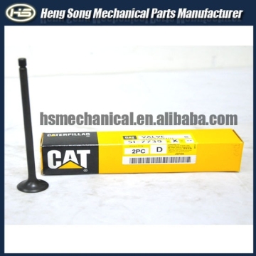 320D excavator engine parts intake exhaust valves in stock