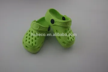 kid's high quality green eva clogs