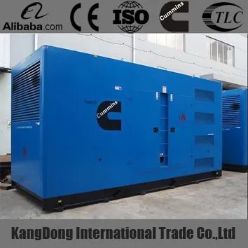 500KVA Soundproof diesel generator