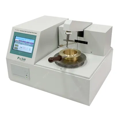 PUSH Electrical Cleveland Open Cup Flash Point Tester (ASTM D92) Test Instrument