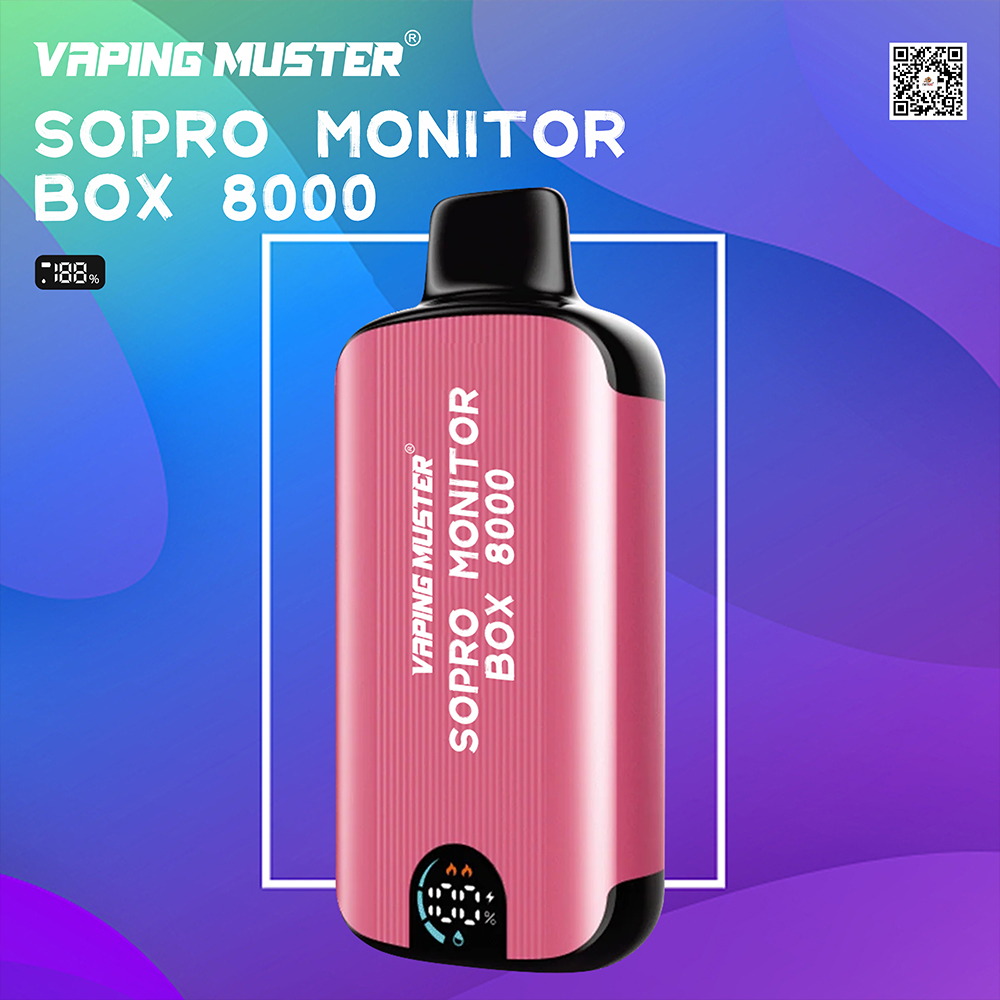Sopro Monitor Box Vape 8000