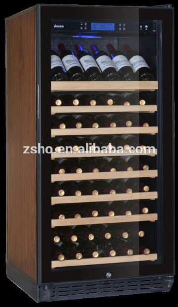 Vertical compressor wine cooler best selling in 2015 tall wine cooler