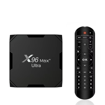 Factory Hot Sell S905X4 Android 11 X96 Max+Ultra 4GB RAM 32GB/64GB ROM 8K Smart TV Box