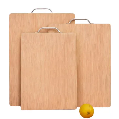 serving tray with bamboo wood Cutting board