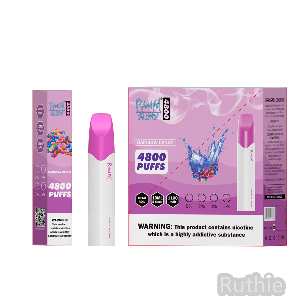 Blueberry bubblegum randm 4800puffs