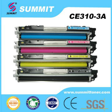 Color Laser Toner Cartridge Compatible for HP CE310-3A